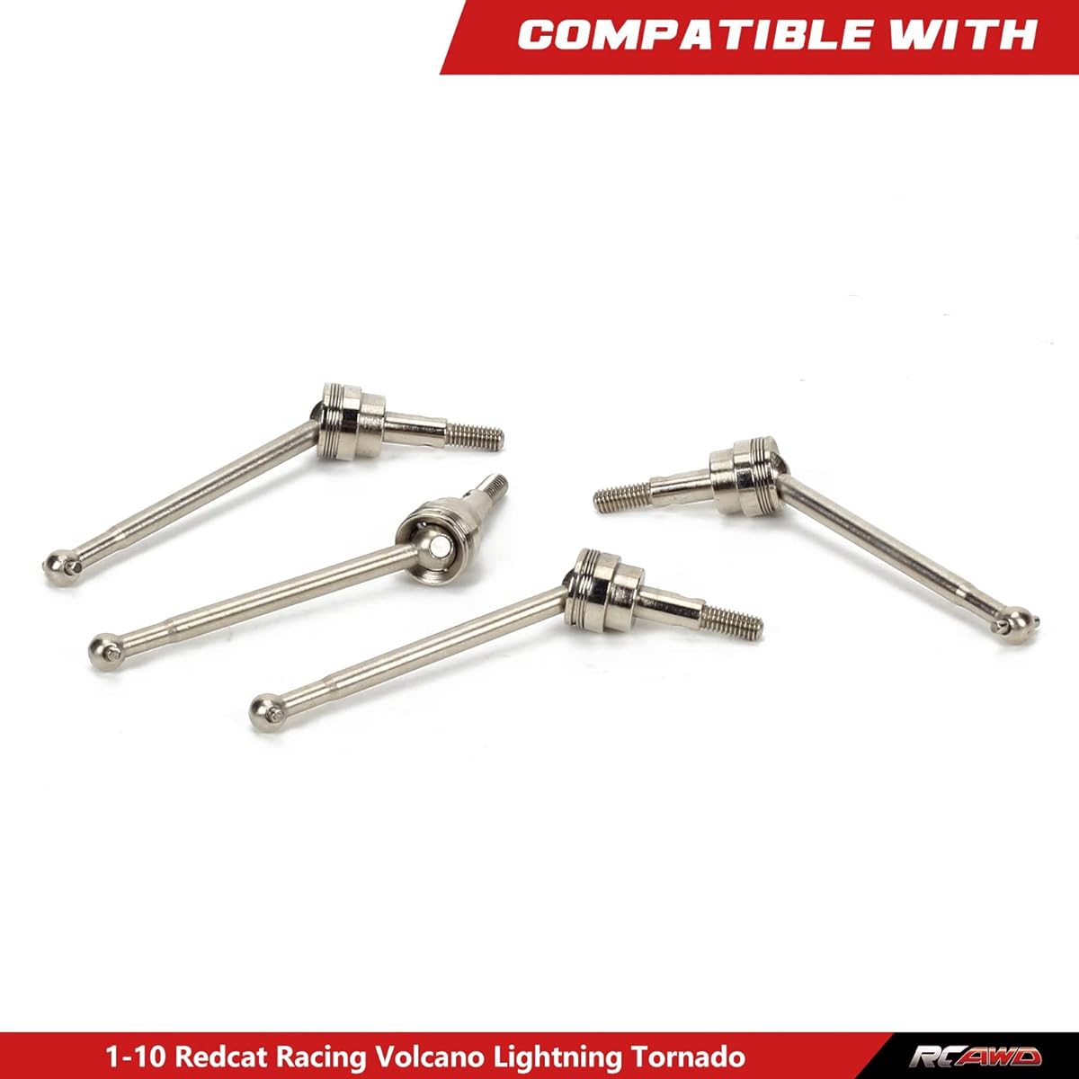 RCAWD Drive Shaft Redcat Lightning STK Upgrade Parts Silver