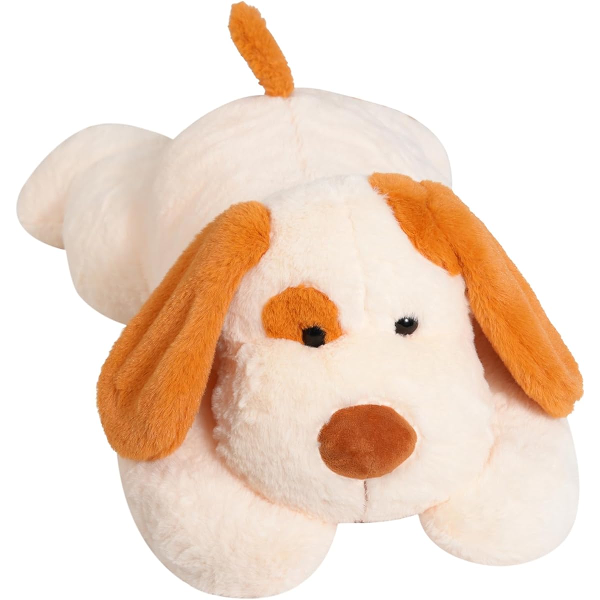 Fiosnow Weighted Plush Dog for Adults and Kids Snuggle Toy, 3,500 lbs Weighted Dog Anxiety Plush Toy, 24 Inch Weighted Stuffed Animal, Great Birthday Christmas Gift
