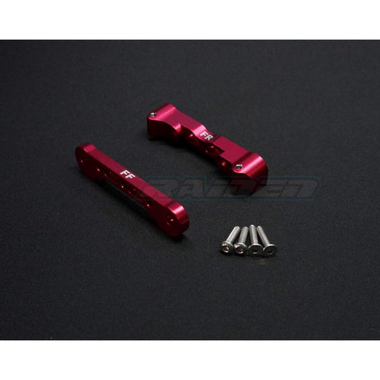Aluminum Front Lower Arm Suspension Mount for ARRMA Kraton Typhon Senton Talion - RED