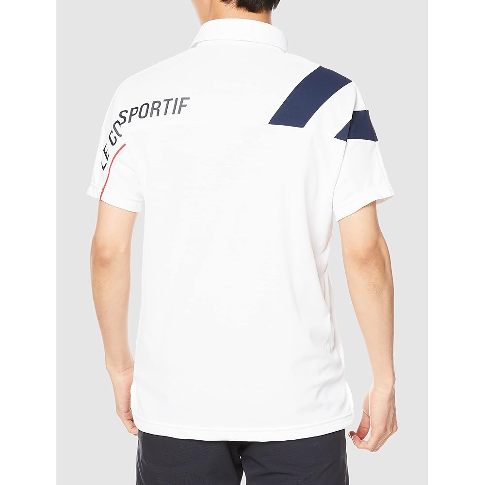 [Le Coq Sportif] 23rd Spring/Summer Model Short Sleeve Shirt Polo Shirt Sweat Absorbent Quick Drying Stretch UPF15 Limited Distribution Special Order Toriko Golf Standard QGMVJA52NT Men's