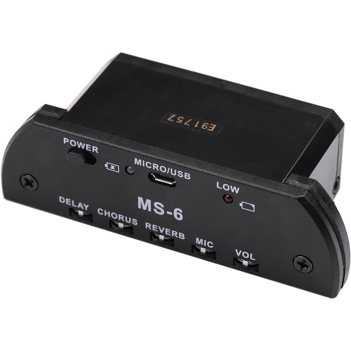 Acoustic Guitar Pickup Resonance Pickup Preamp System with Rechargeable Battery