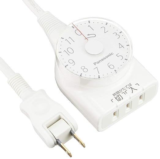 Panasonic Dial Timer 11 Hour Type with 1m Cord Set of 10 WH3111WP