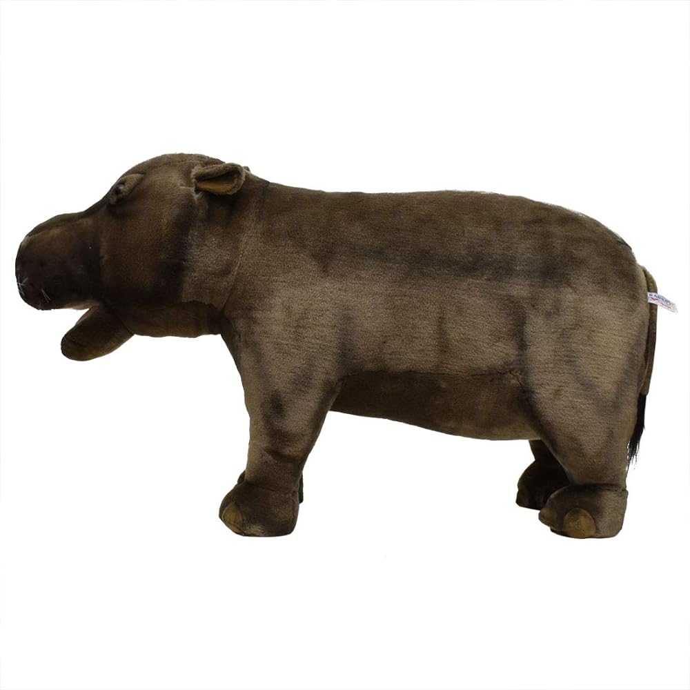 BHS6082 HANSA Hippo 85 stool with Santa hat