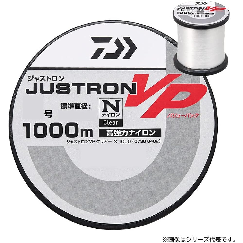 DAIWA Bobbin/Nylon Line/Michi Thread 23 Justron VP (Value Pack) Clear No. 2 to No. 16 1000m winding Various
