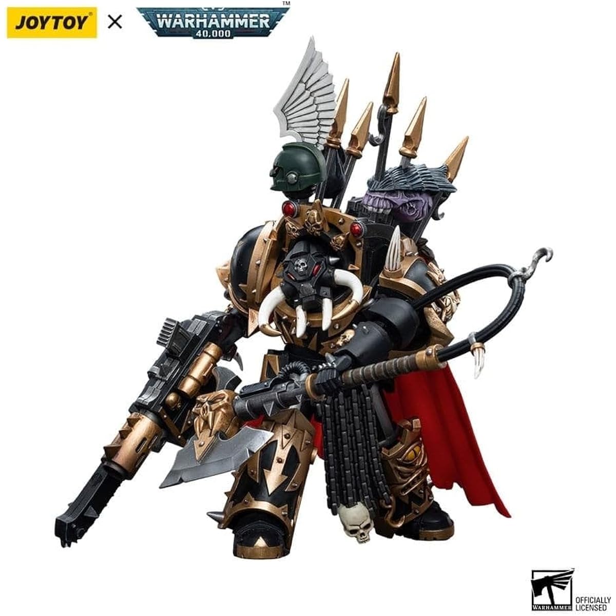 JoyToy Warhammer 40K: Chaos Space Marines Black Legion Chaos Lord Tarmin 1:18 Scale Action Figure