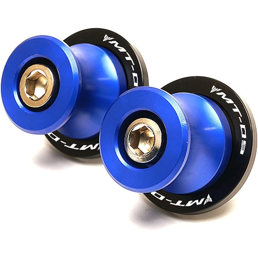 Uminino 6mm Motorcycle Swingarm Spool Slider Swing Screw Stand For Yamaha MT-09 MT 09 MT09 Tracer XSR900 XSR 900 Swingarm Slider Spool (Size: S Grey)