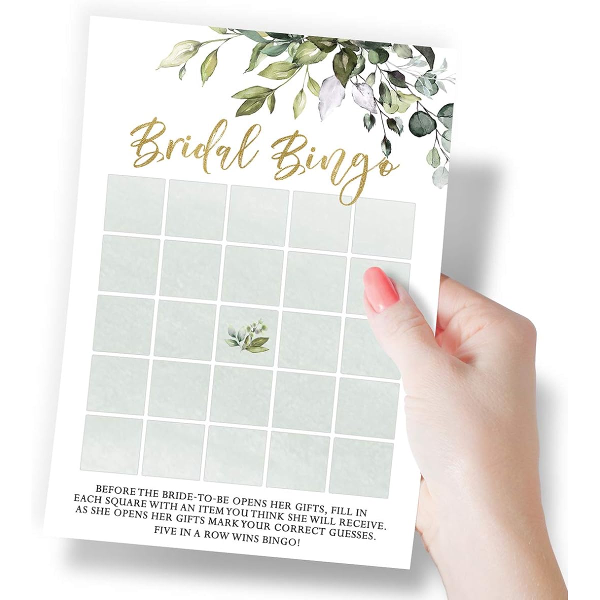 Bridal Shower Game Set 5 Games 250 Cards Eucalyptus Green Theme Bridal Bingo Emoji Emoticons Advice Wishes He Would She Said