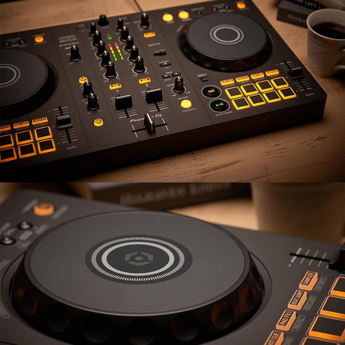Pioneer DJ controller DDJ-FLX4 + dust cover set《Rekordbox/Serato DJ Lite compatible》[DDJ-400 successor model]