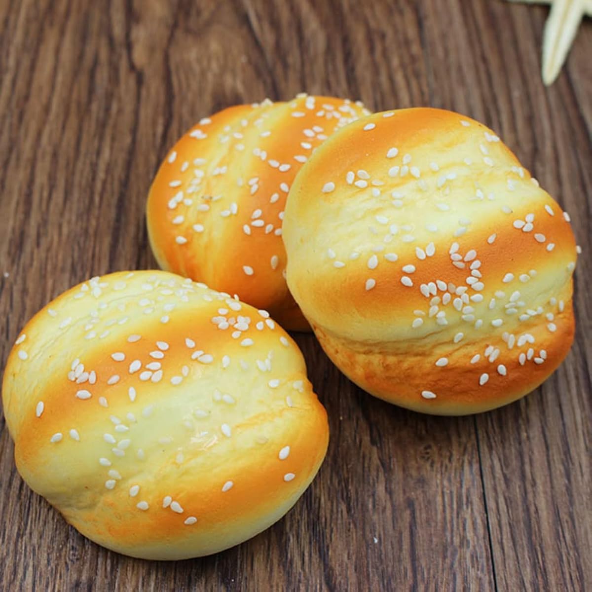 NOLITOY 6Pcs Artificial Bread Fake Bread PU Bread Simulation Bread Realistic Food Model French Bread Home Cake Shop Display Props