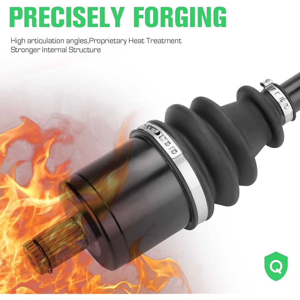 Youxmoto Front Axle for Polaris Ranger 570/500 2011-2014 Front Left/Right Axle Polaris Ranger 4x4 400 500 800 EV 2010-2014 4340 Chromoly Steel 1332690 1333134 22038 77