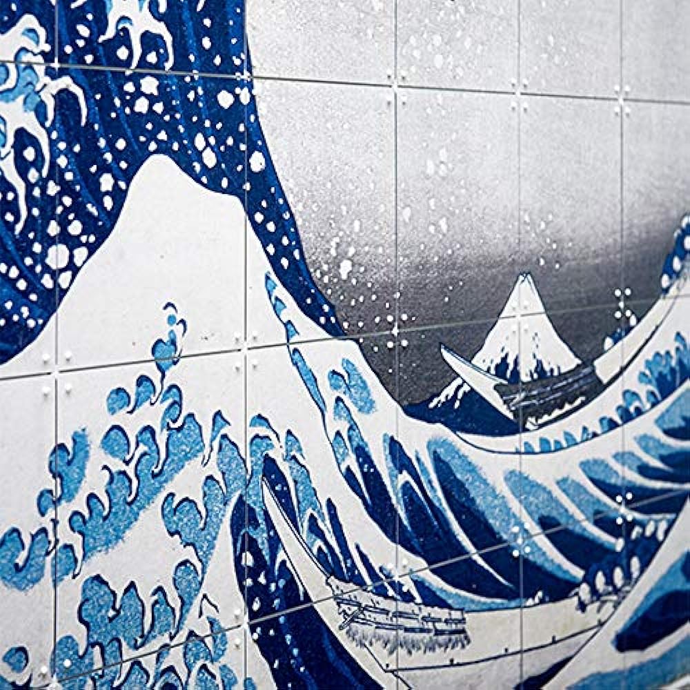 The Great Wave Katsushika Hokusai Dutch Wall Art IXXI