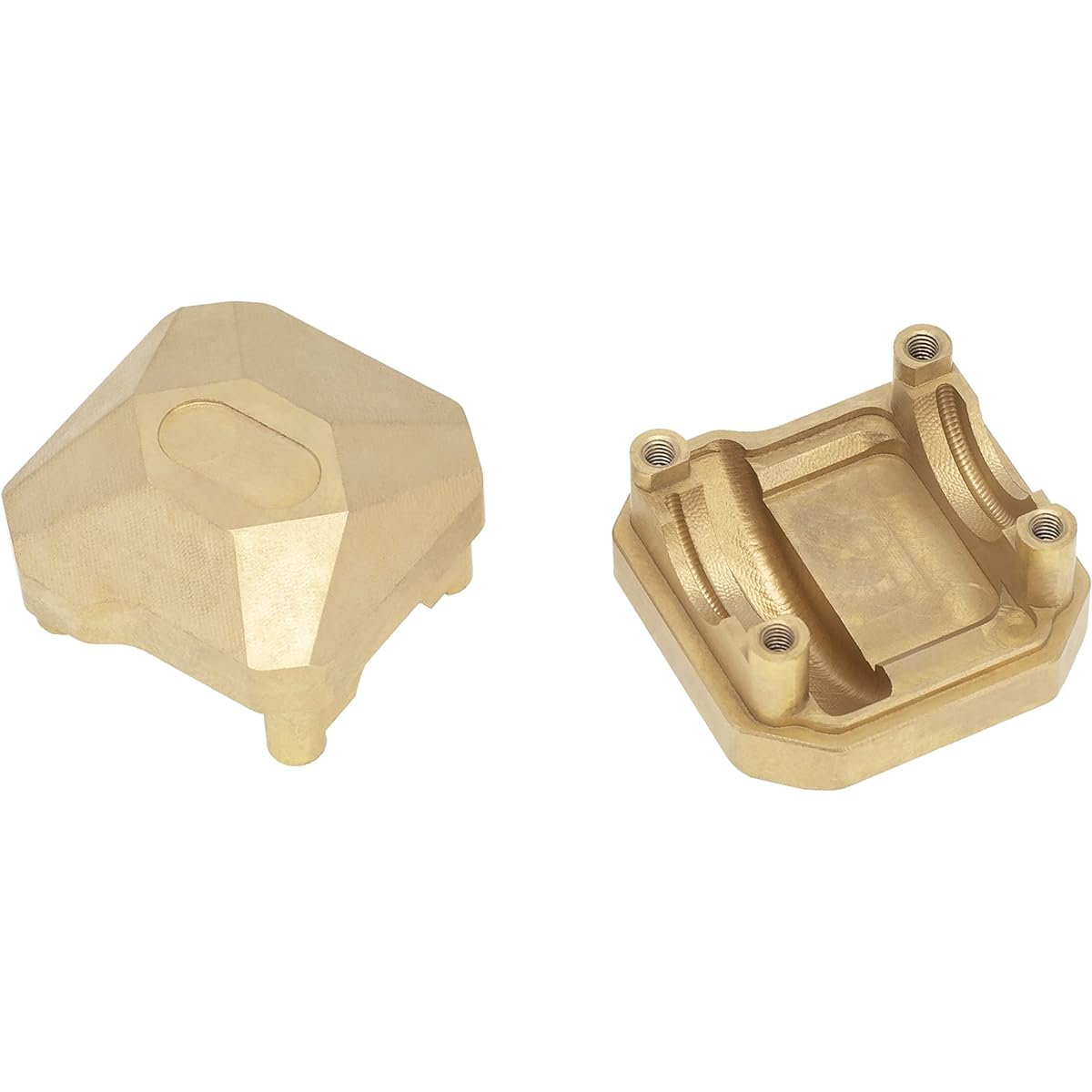 DKKY Simulation Climbing Model Heavy Weight Brass AR44 Difference Cover 48g for Axial SCX10 II 90046 90047 RC Crawler Car