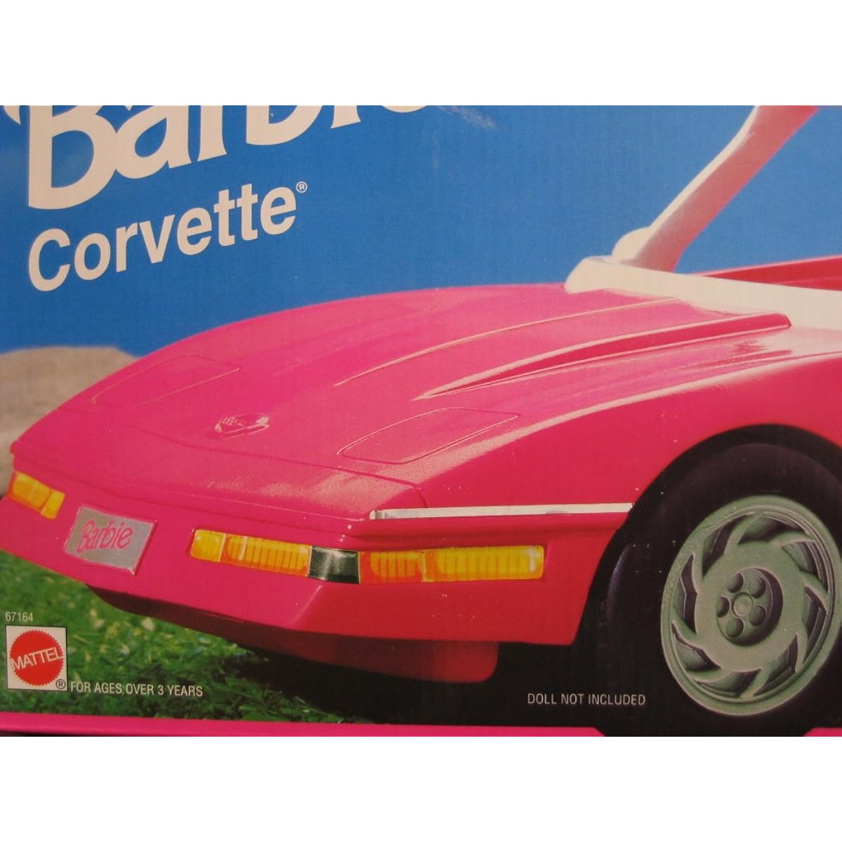 Barbie Corvette Convertible Vehicle - Coolest Sports Car Ever! (1995 Arcotoys, Mattel) by Mattel [Parallel Import]