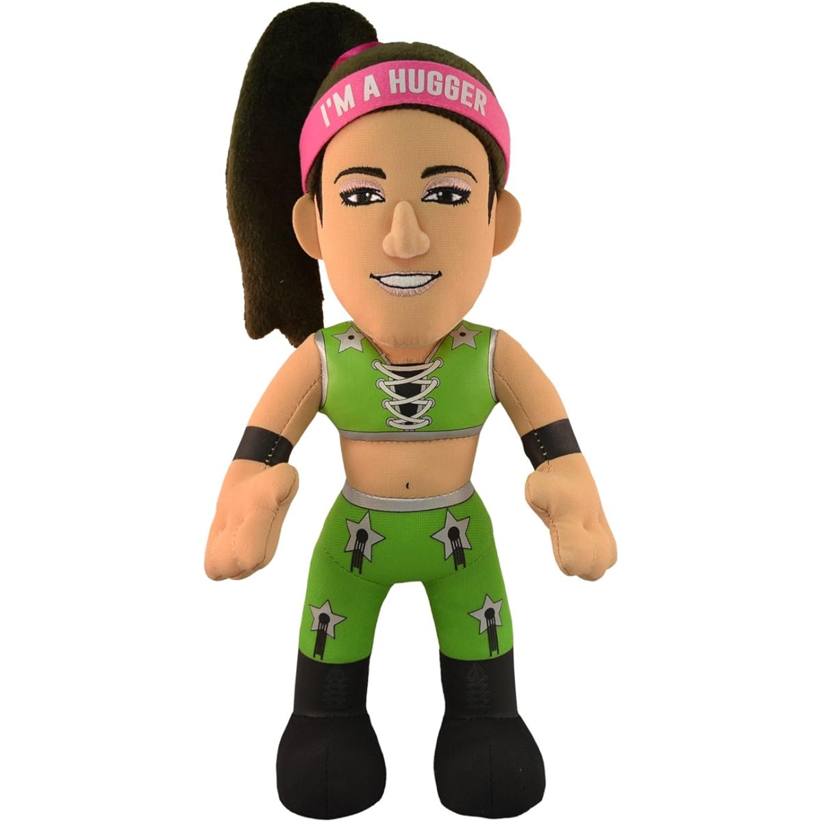 Bleacher Creatures WWE Bayley 10" Plush - Wrestling Diva for Play and Display
