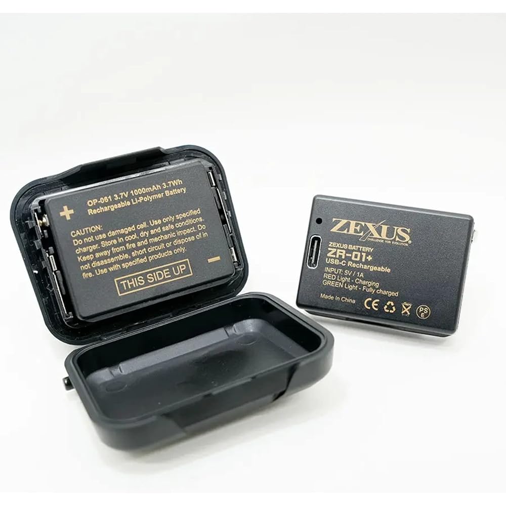 Fuji Toki ZEXUS (Zexus) ZEXUS dedicated battery for LED light ZR-01+