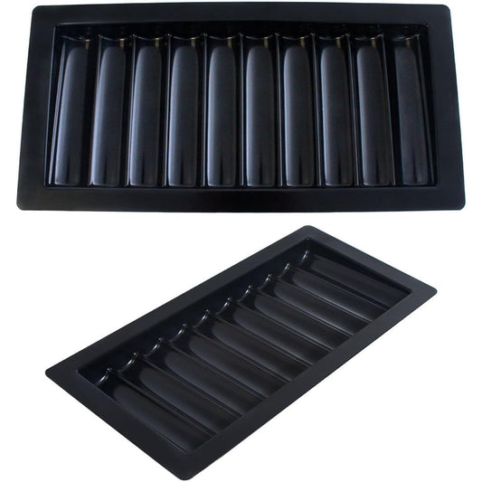 10 Row Casino Blackjack Poker Table Plastic Dealer Chip Tray by GSE