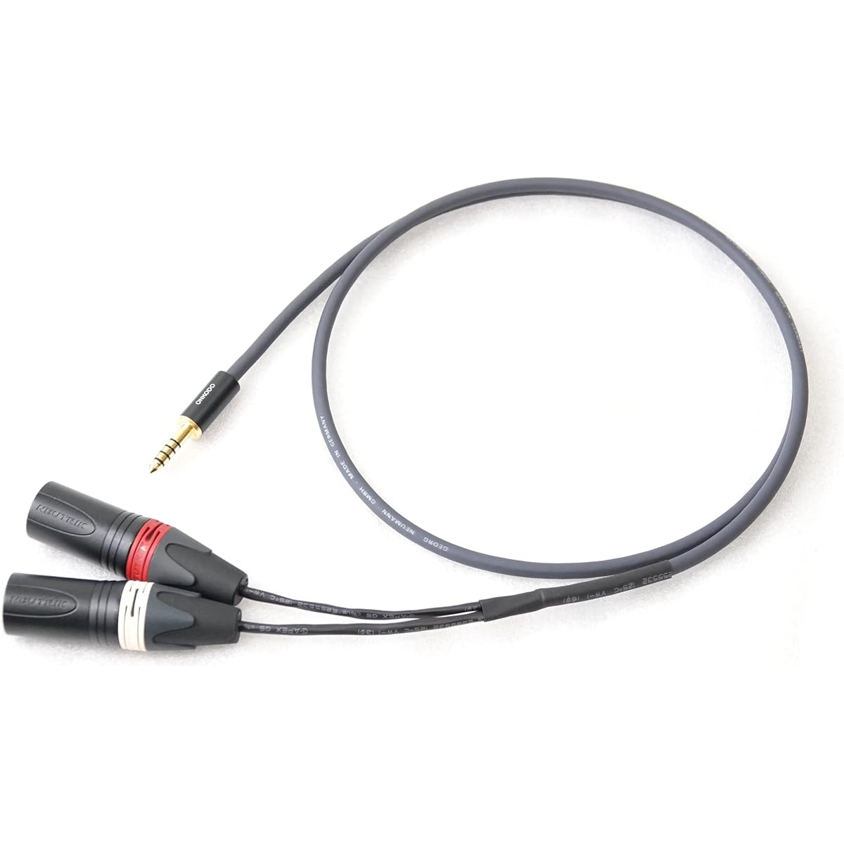 NEUMANN K5x0.14 Neumann Y-cable (4.4mm 5-pole male - XLR male x 2) (2m)
