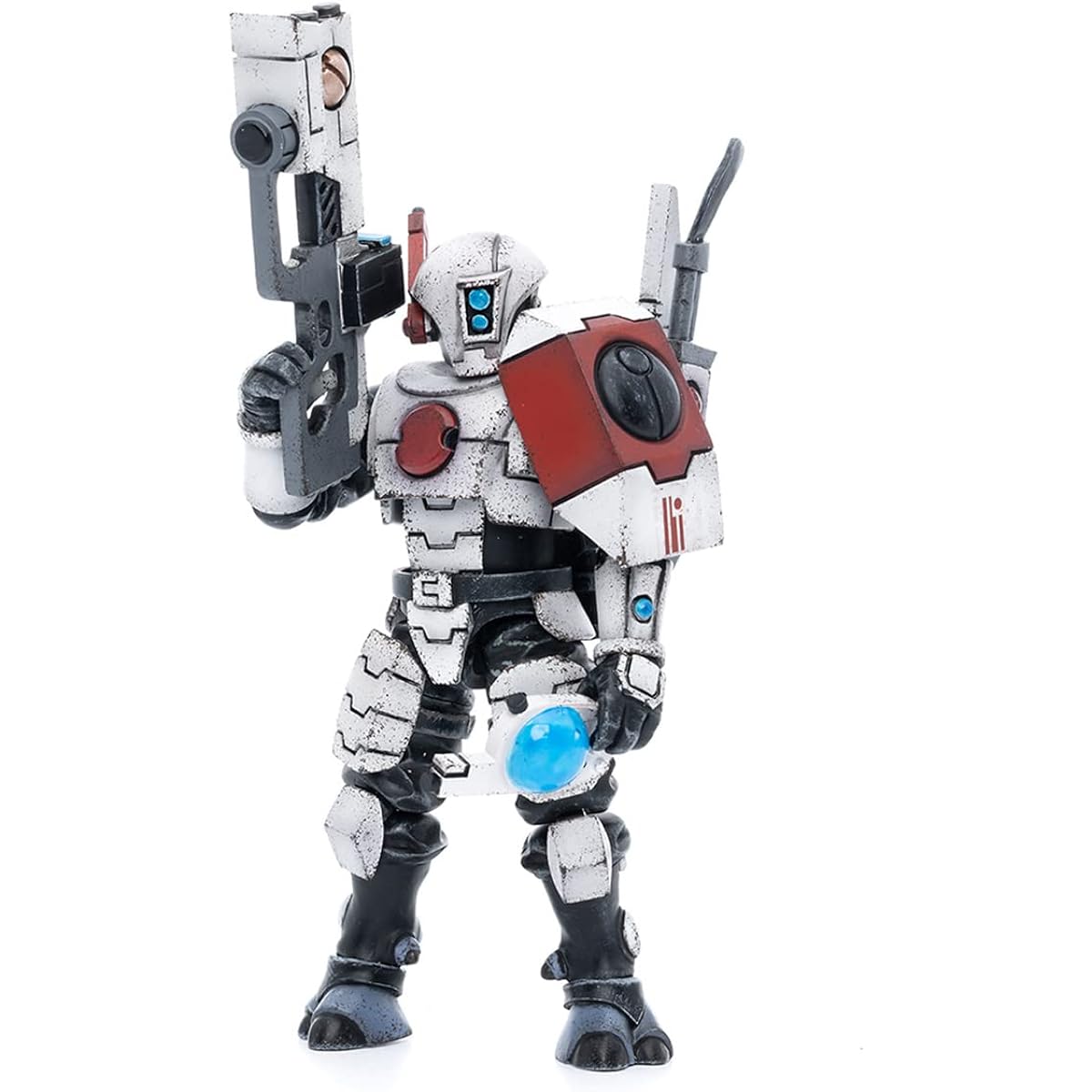JOYTOY 1/18 Action Figure Warhammer 40K Mechajoy Toy Model Toy Tau Empire Fire Warrior Team-A