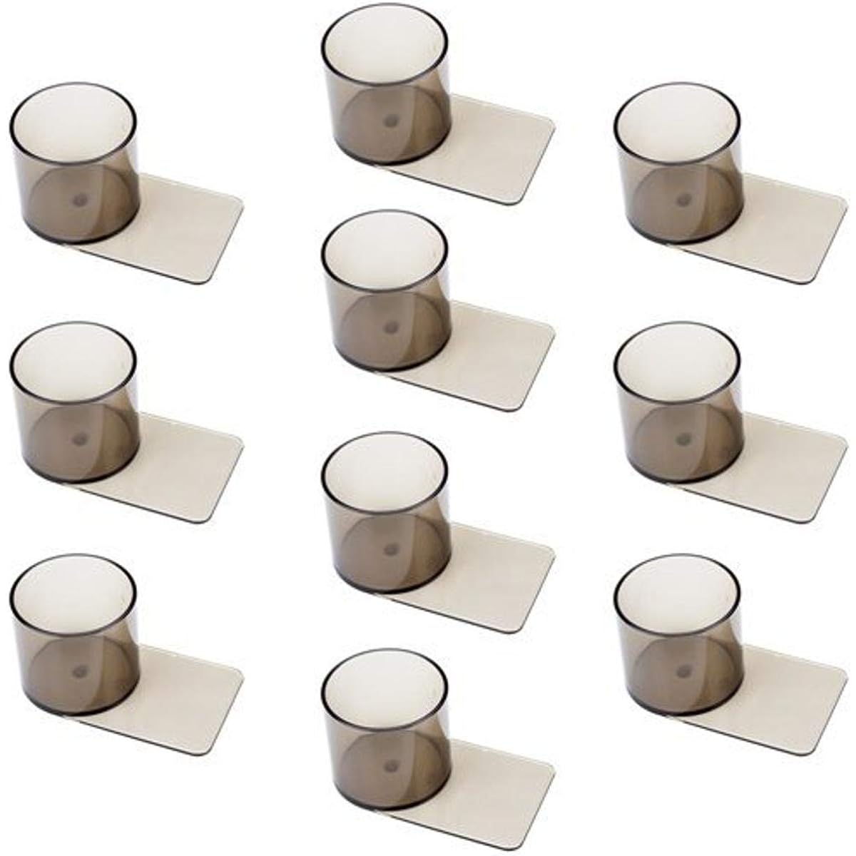 Lot of 10 Jumbo Plastic Cup Holder by Brybelly