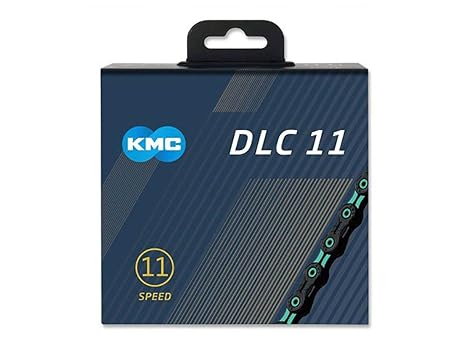KMC X11 DLC Chain for 11S/11 Speed/11 Speed (Black) [Parallel Import]