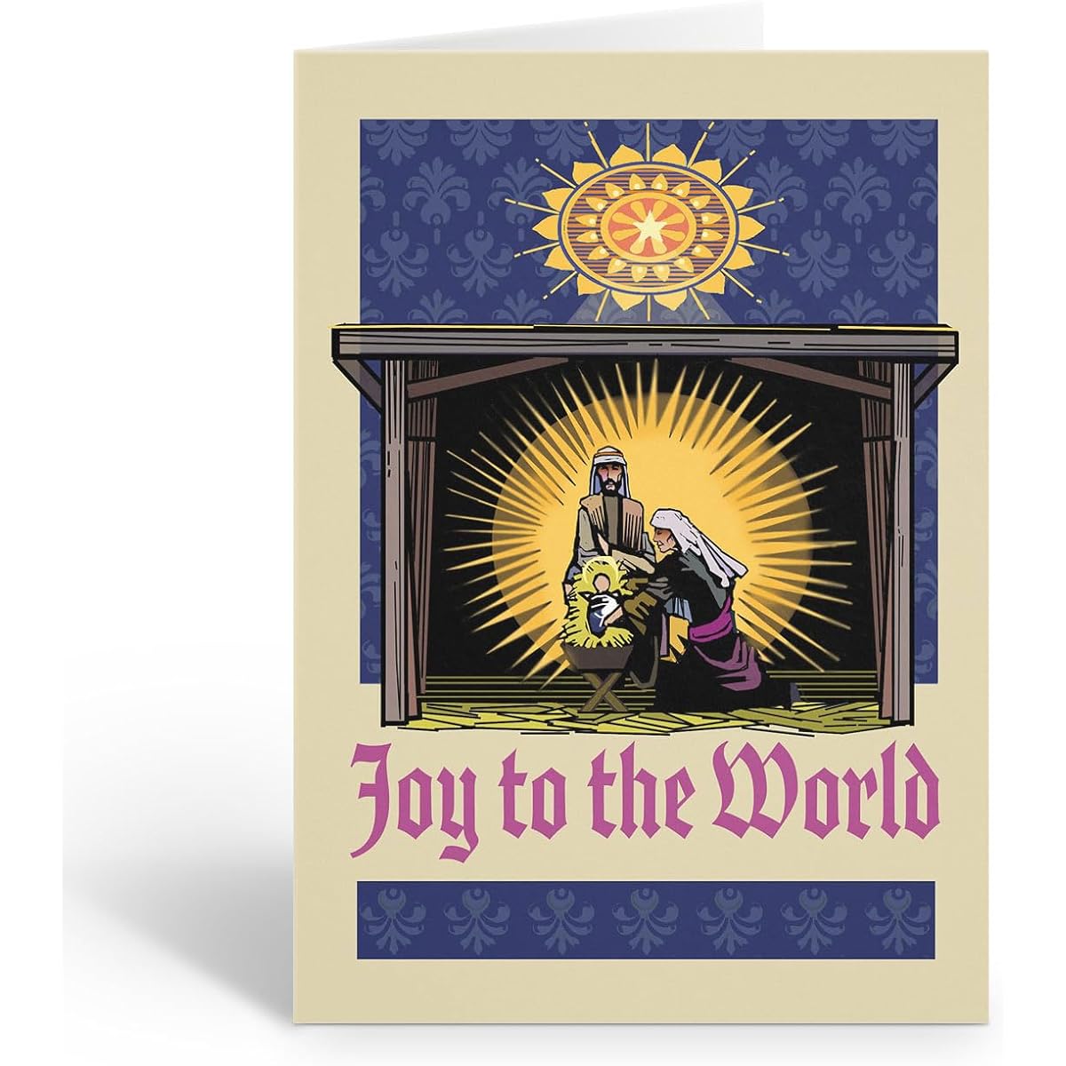 Stonehouse Collection | Baby Jesus Birth | Christ's Birth | Nativity Scene Christmas Cards | 18 Holiday Boxed Cards & Envelopes | Traditional Nativity Scene | Made in the USA (Baby Jesus)