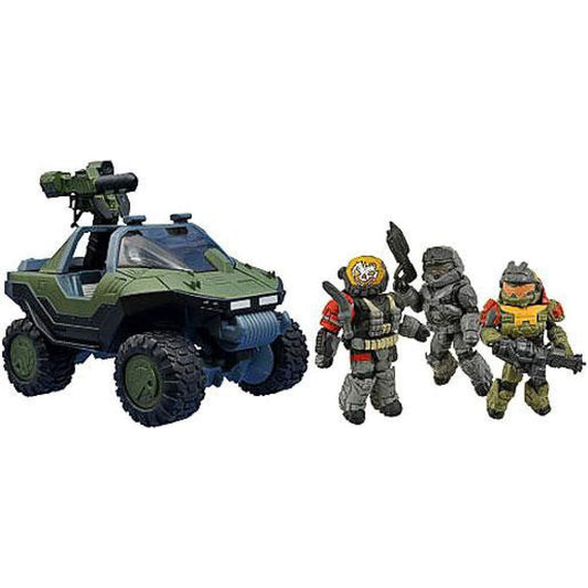Minimates Halo Exclusive Set M12 LAAV Warthog with M68 ALIM Gauss Cannon and Noble Team