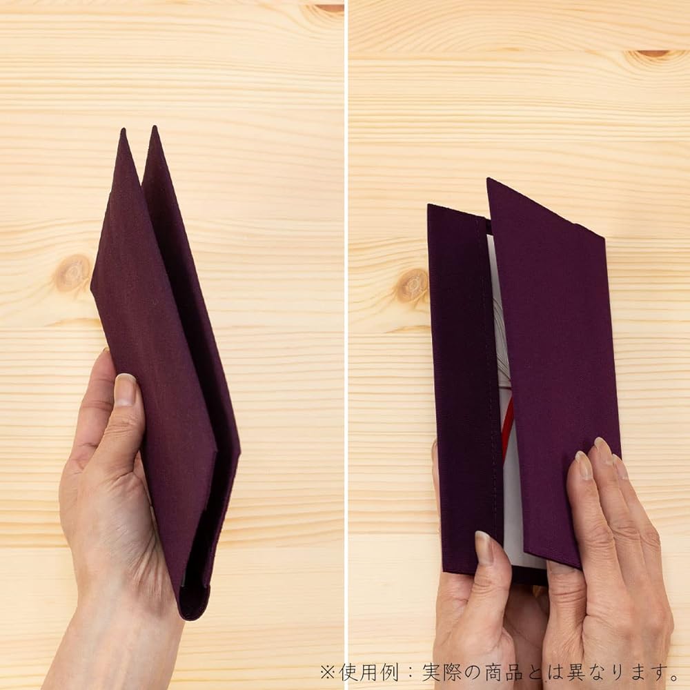 [Imai Tsudure] Fukusa Fukusa, Congratulations and Condolences, Purple, Men, Women, Weddings, Funerals, Dual Use, Made in Japan, Nishijin Ori Tsuzuru, 100% Silk, Gold-sealed Fukusa, Plain