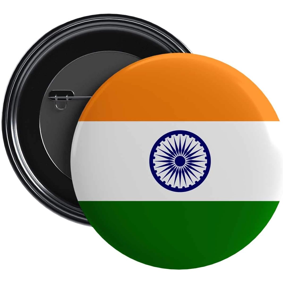 Billa Badge | Indian Flag Badge | Pack of 6 | Indian Republic Day Badge | Pin Button Badge | Independence Day | (Pack of 6)
