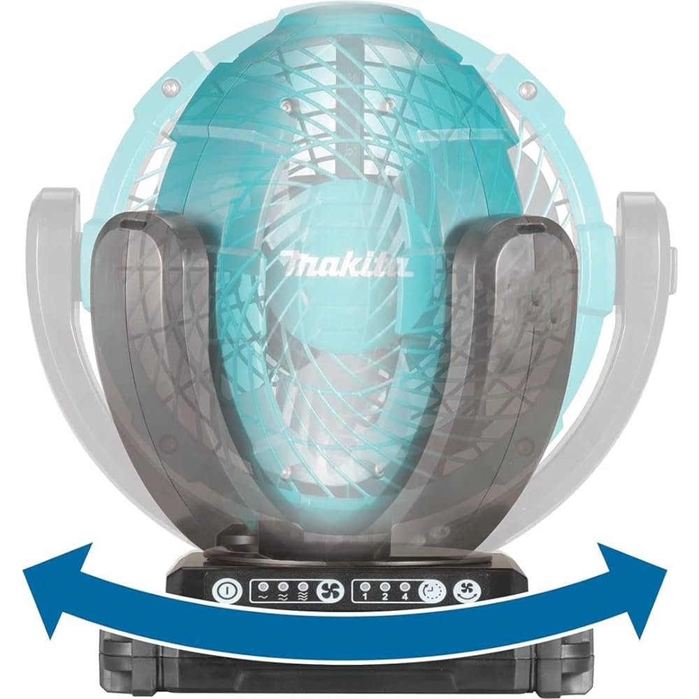Makita Rechargeable Fan Blade Diameter 18cm (10.8V) with AC Adapter/Battery Charger Sold Separately CF101DZ