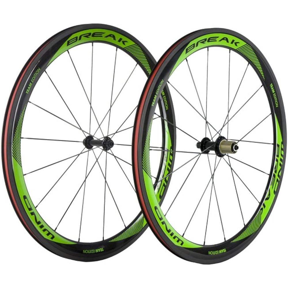 Super Team Bike Carbon Road Wheels 700Cx50mm Clincher Wheelset