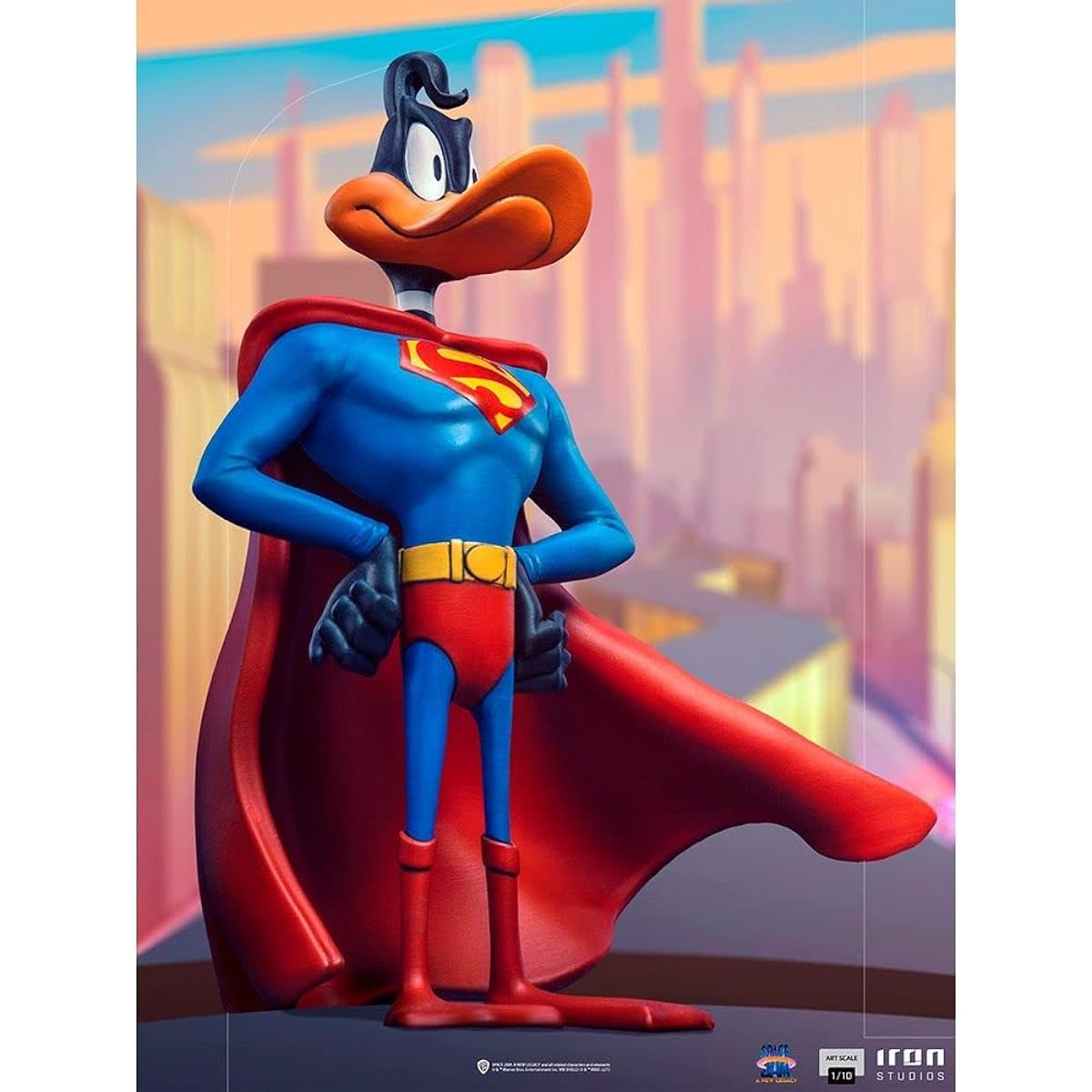 Iron Studios 1:10 Daffy Duck Superman - Space Jam: A New Legacy - Art Scale