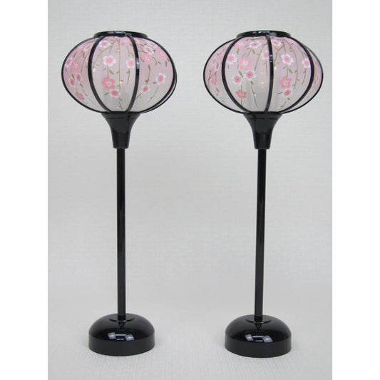 Cordless Lantern "Kyoto Miyuki" Snow Lantern (LED) 29cm Hina Doll Tools