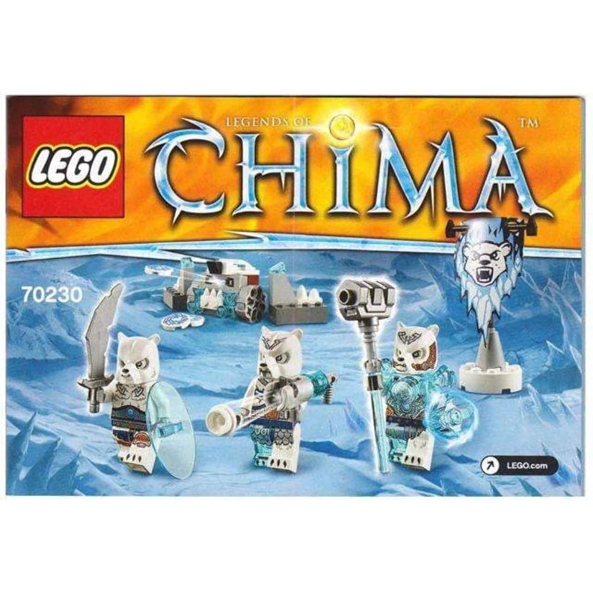 LEGO Chima Tribe Pack "Polar Bear Tribe" 70230