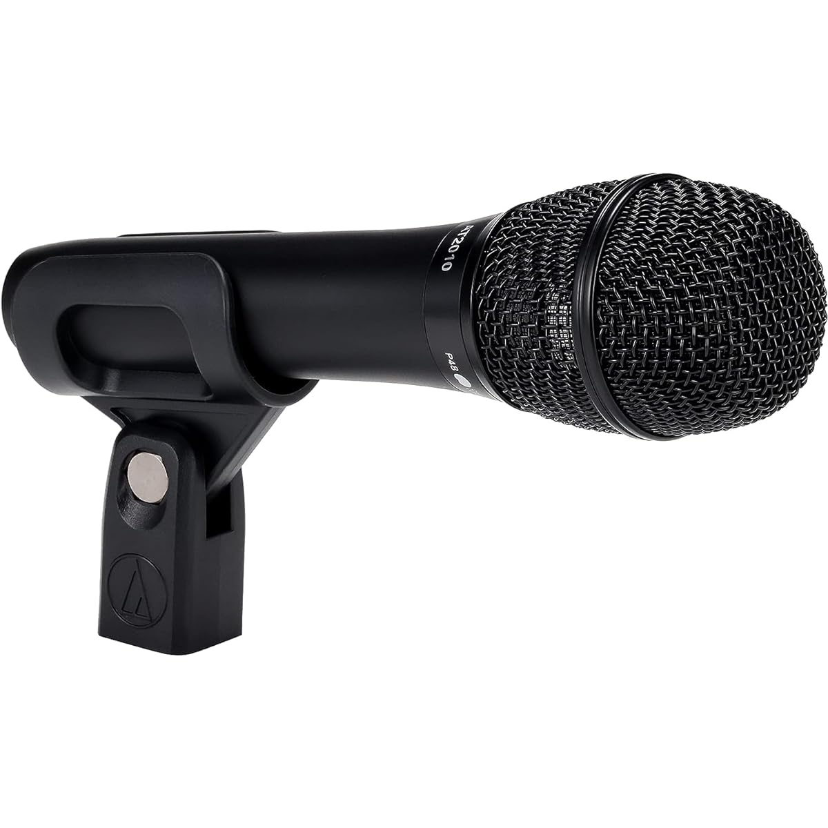 Audio-Technica AT2010 Condenser Microphone Handheld Video Distribution/Home Recording/Podcast/Live Commentary/DTM Black [Domestic Genuine Product]