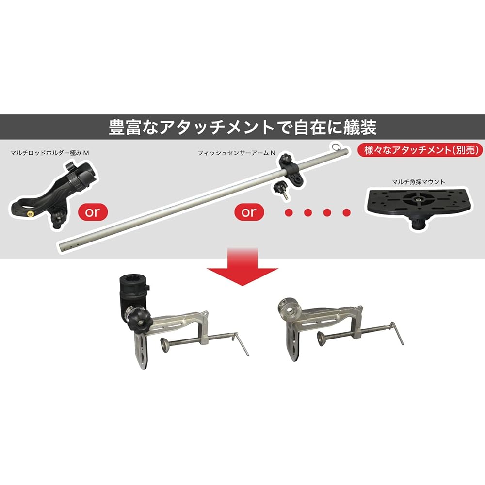 BMO JAPAN Stainless Steel Clamp Base with Socket