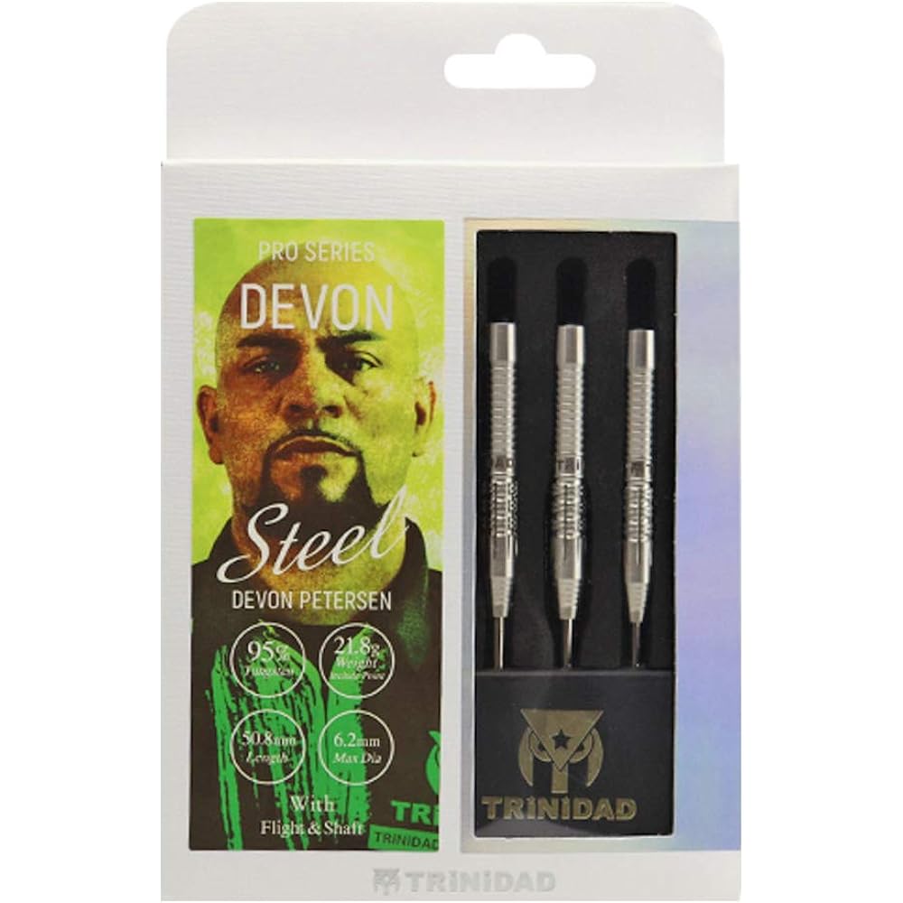 Trinidad (TRiNiDAD) Pro Devon Devon Petersen Player Design Model STEEL 50.8mm Tungsten tdd0892