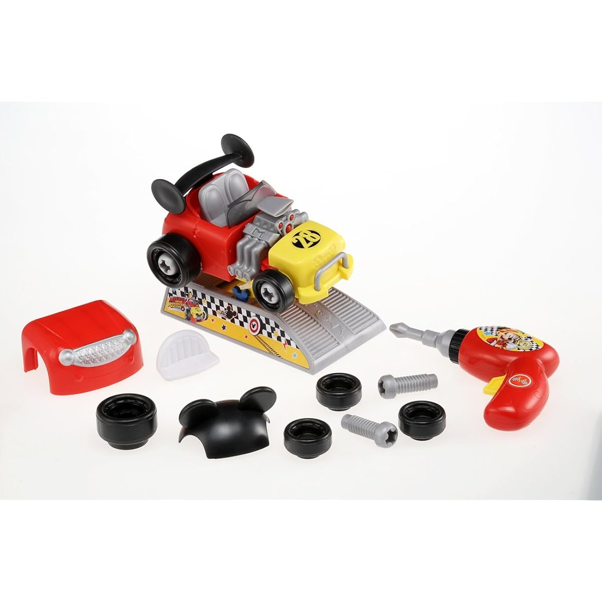 Disney Mickey Mouse and the Road Racers Easy Reconstruction DIY! Hot Rod Mickey Mouse