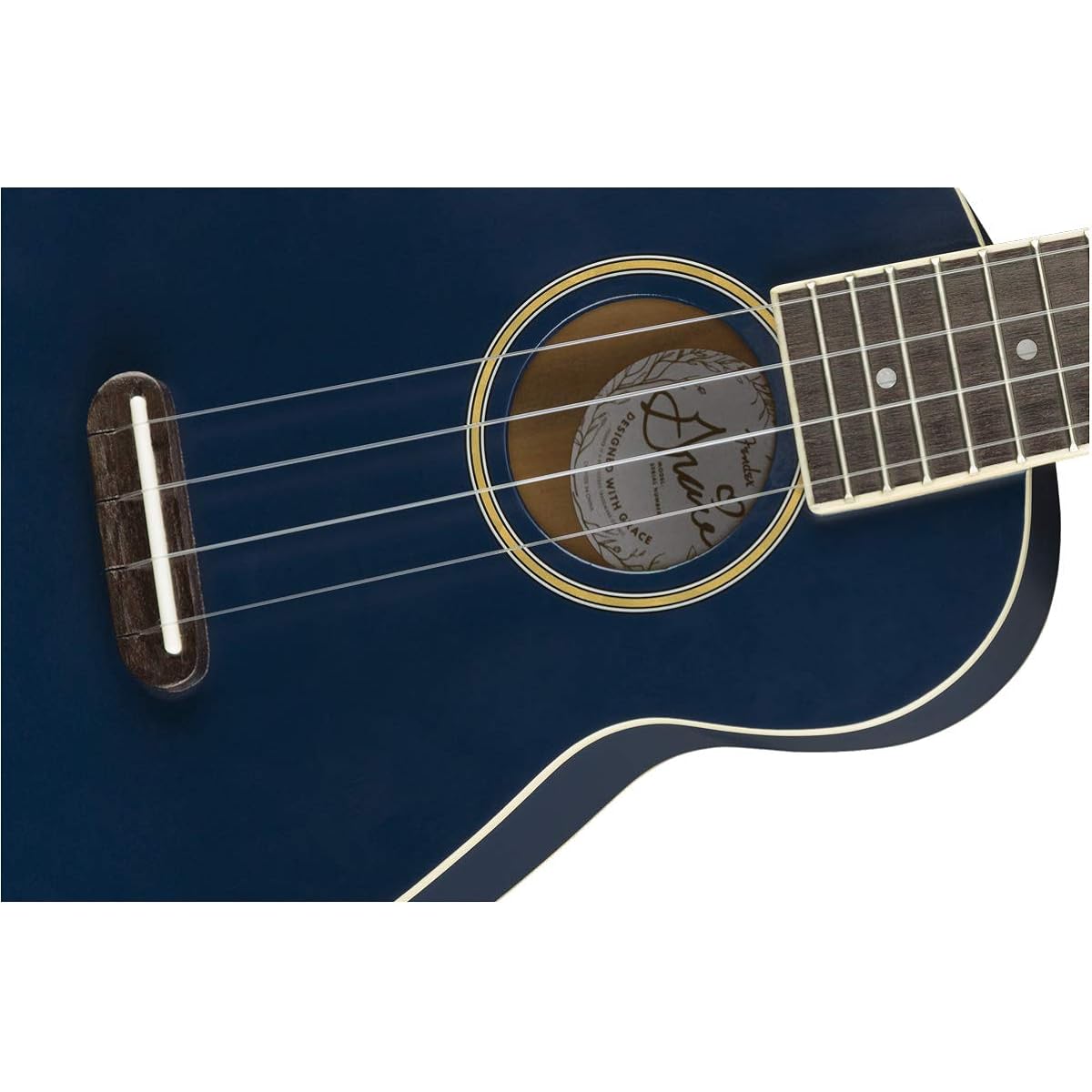 Fender Ukulele Grace VanderWaal "Moonlight" Soprano Uke Soft Case Included