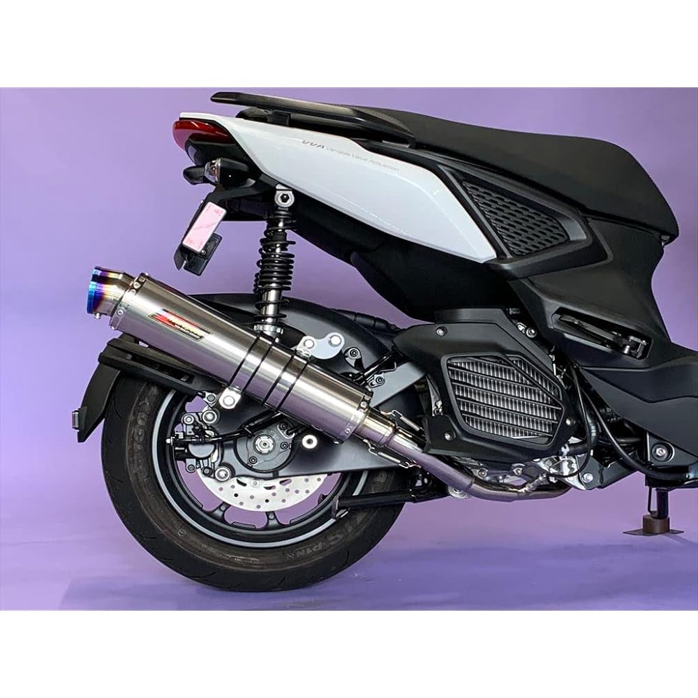 Realspeed Yamaha X FORCE (8BK-SG79J) Bike Muffler Meteo Titanium Solid Muffler X Force