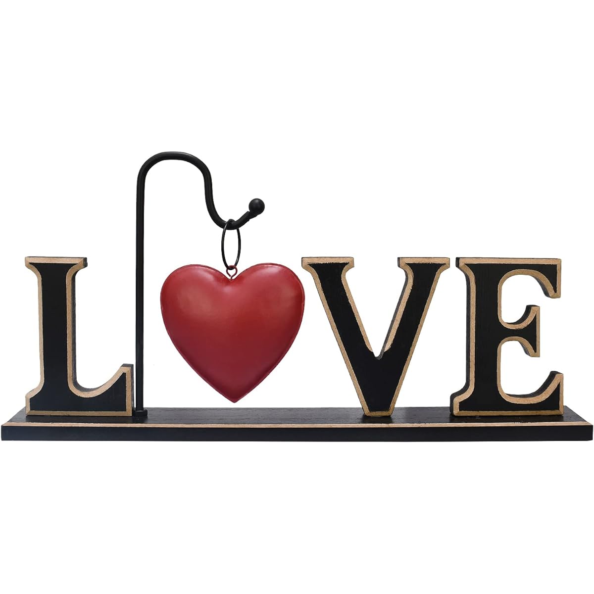 Rustic Wood Love Table Sign, Freestanding Cutout Love Table Centerpiece Sign, Hanging Love Heart Decor, Love Word Sign, Fireplace Table Decor, Wedding Mother's Day Gift