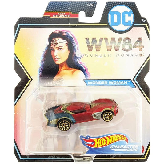 Hot Wheels Character Cars DC Wonder Woman 84 First Appearance of Wonder Woman
