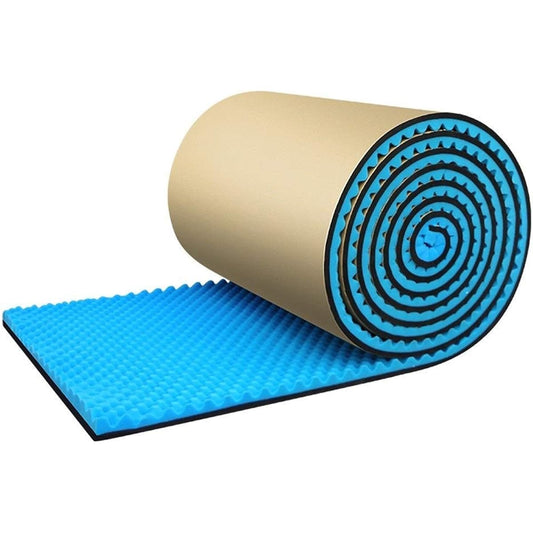 1M Soundproof Cotton, Easy to Install on Walls, Sound Absorbing Cotton, Moisture Proof, Fire Proof, Acoustic Panel (Purple) (Blue)