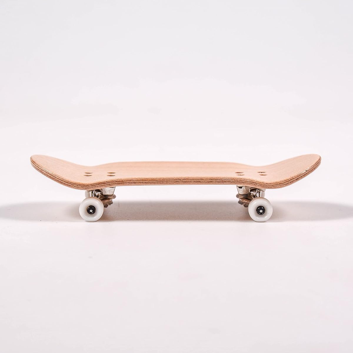 RACOFSB Complete Fingerboard - Professional Single Axle Trucks, CNC Bearing Wheels, Pro 34mm x 97mm Handmade Wooden Board, Burl Edition (Wood)