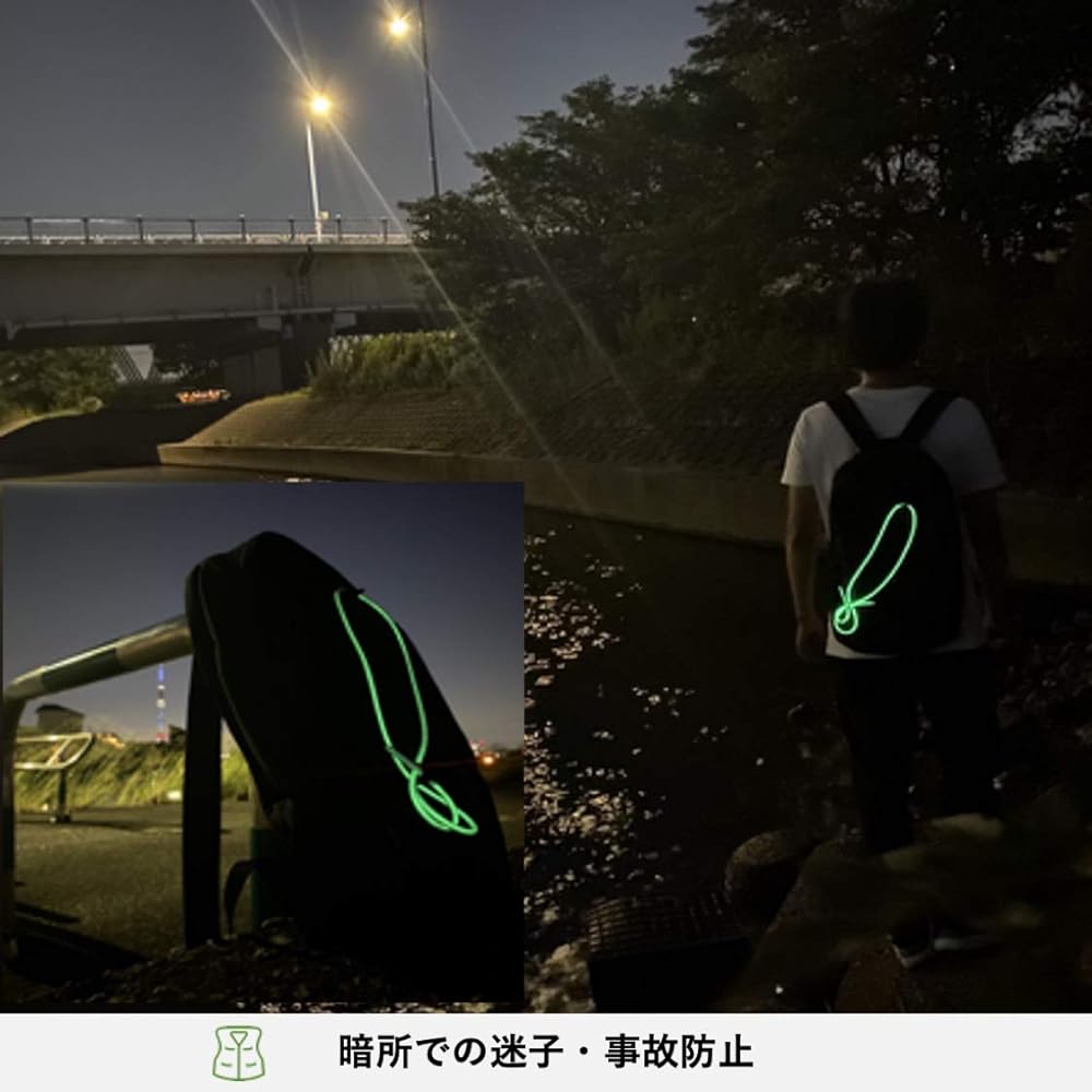 Glow HOTARU Flex/No batteries required/Lights up to 10 hours/Charges in as little as 1 minute/Glow in the dark marker/Glow firefly