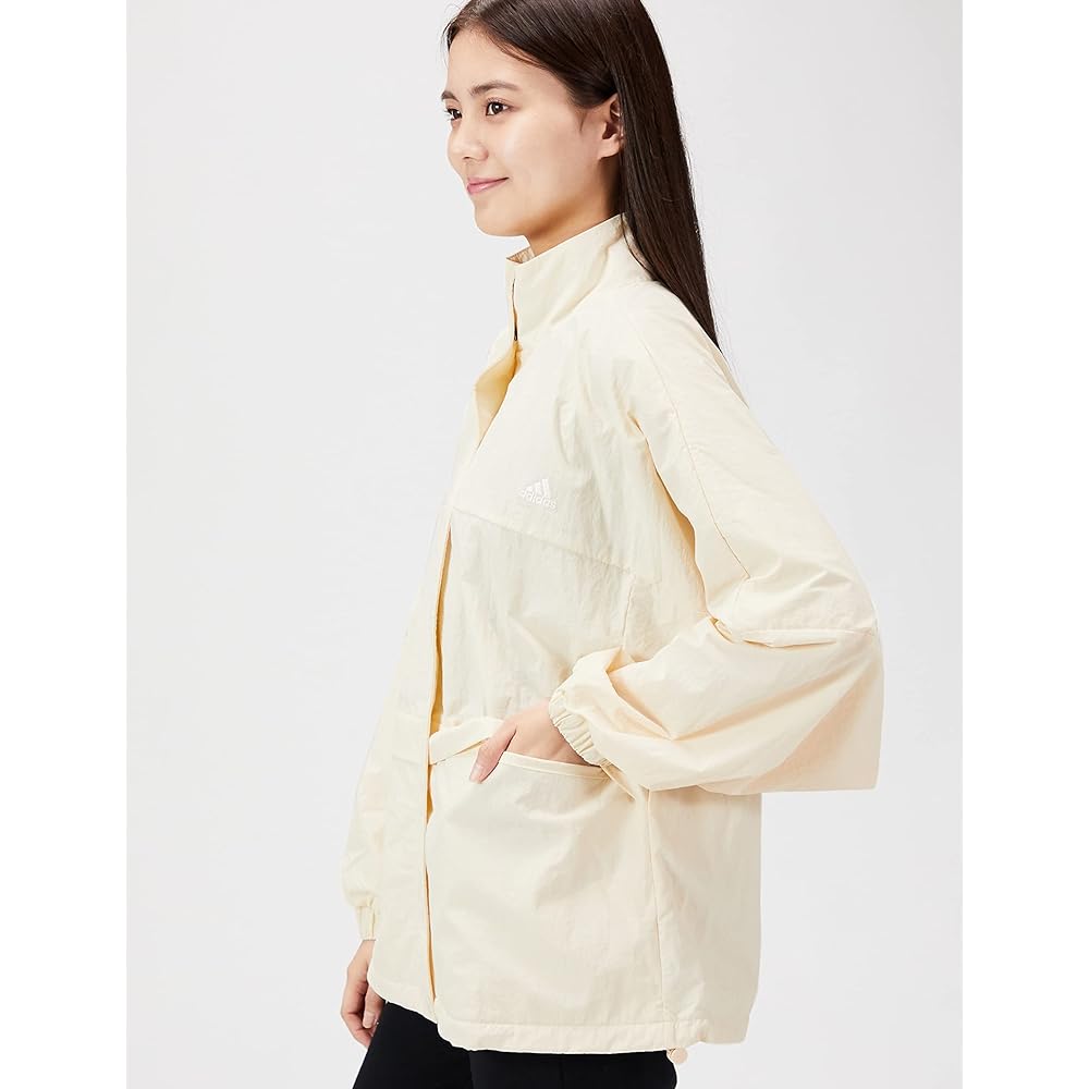 [Adidas] Jersey Top Warding Loose Fit Woven Jacket P1797 Women's