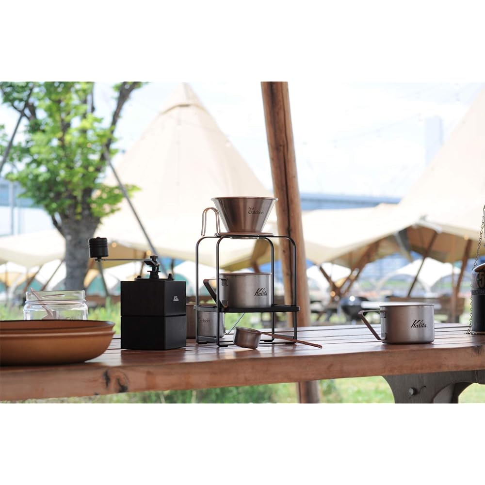 Kalita Dripper Kalita for Outdoors for 2 to 4 people Made in Japan WDS-185K