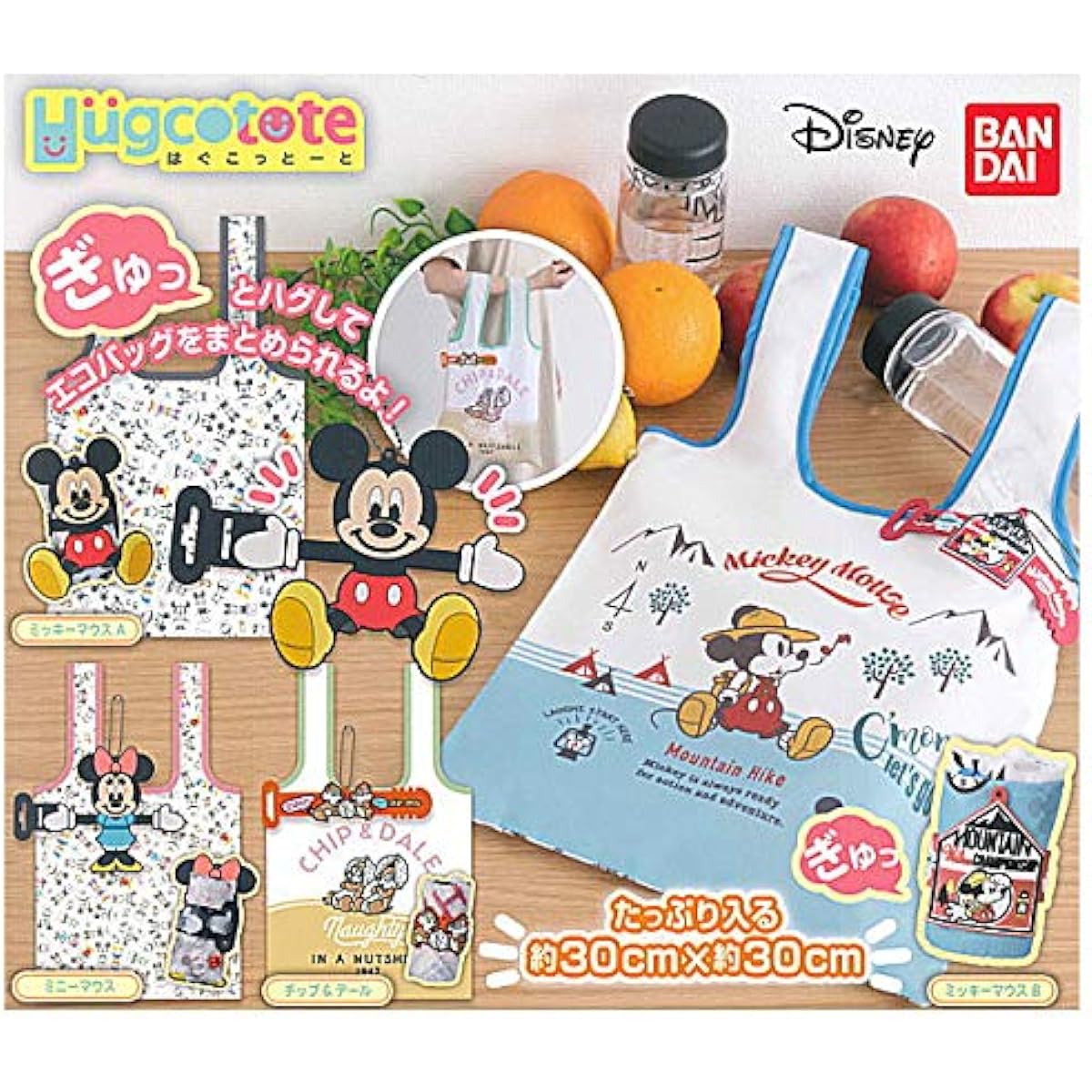 Hugcotto Disney Friends [Complete set of 4 types (full set)] Gachapon capsule toy