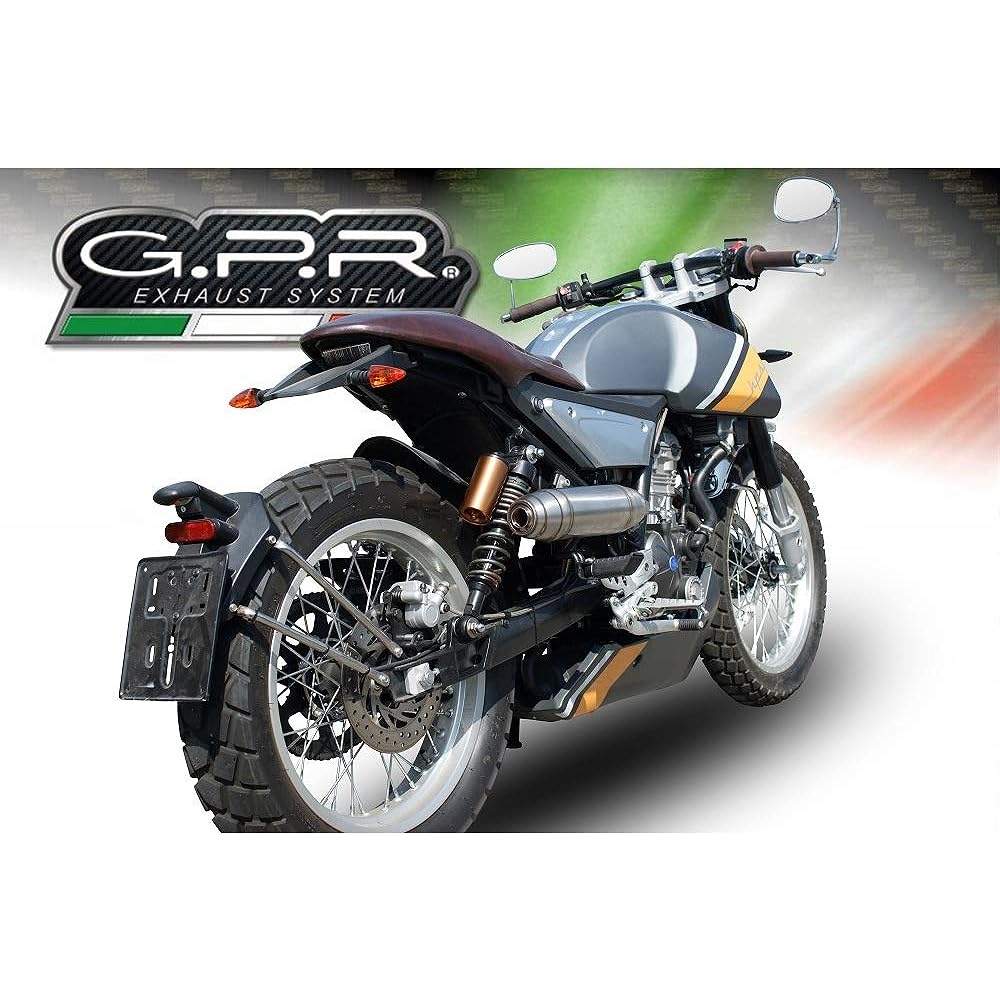 GPR / GPR EU public road approved slip-on system, DEEPTONE INOX | MD.1.DE