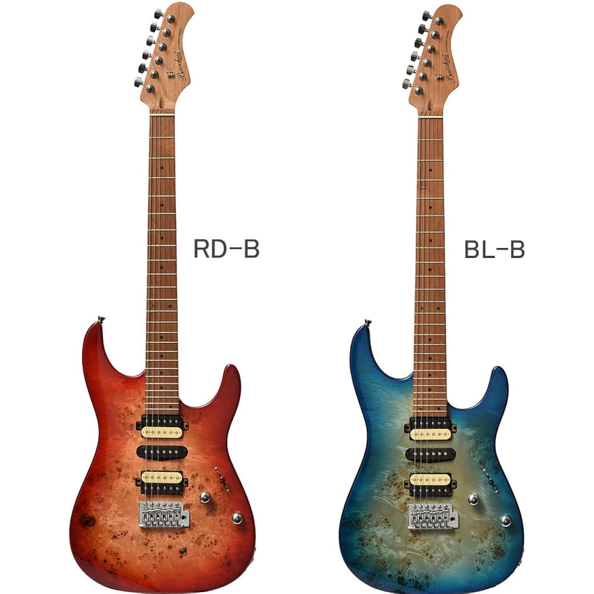 Bacchus IMPERIAL24-BP-RSM/M 14-piece electric guitar beginner set [with Bluetooth mini amp] BD-B Stratocaster type Bacchus