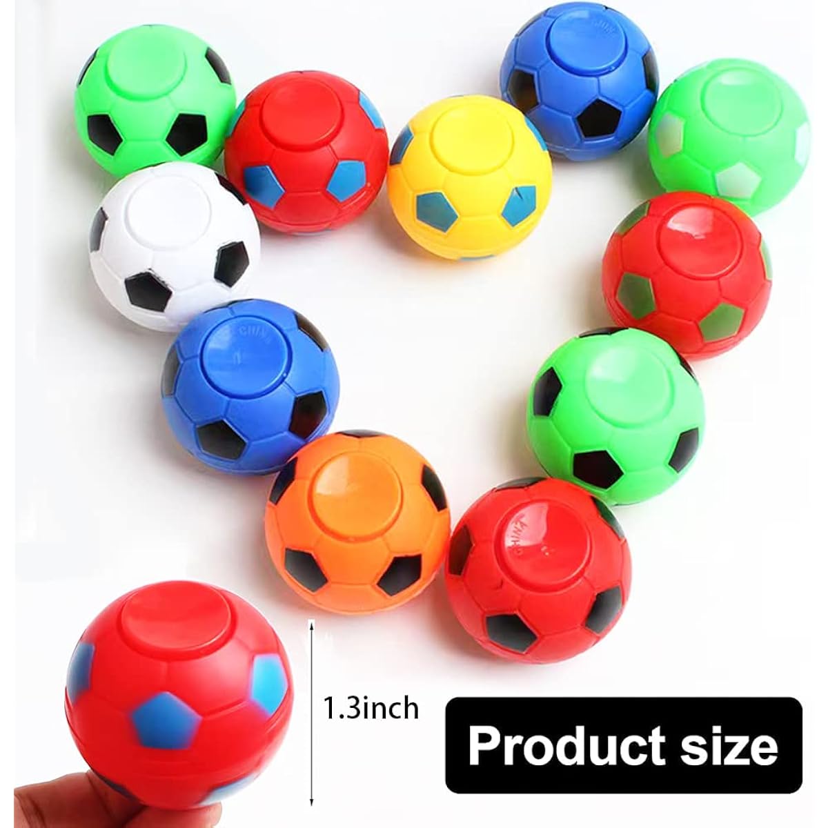 Mini Sports Fidget Soccer Ball Toy Set for Kids 32 Pack